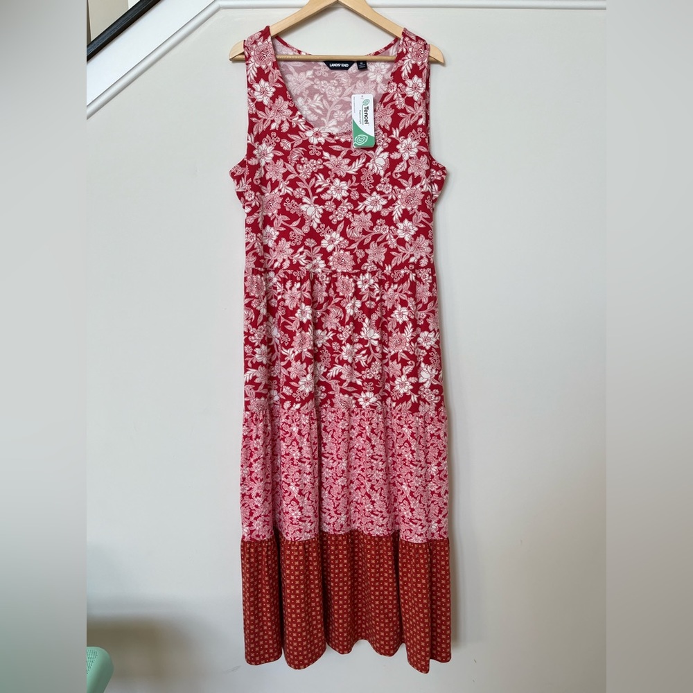 NWT Lands’ End Plus Size Maxi Dress